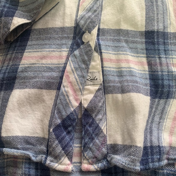 Rails Hunter Plaid Button Down size Large - Picture 3 of 5